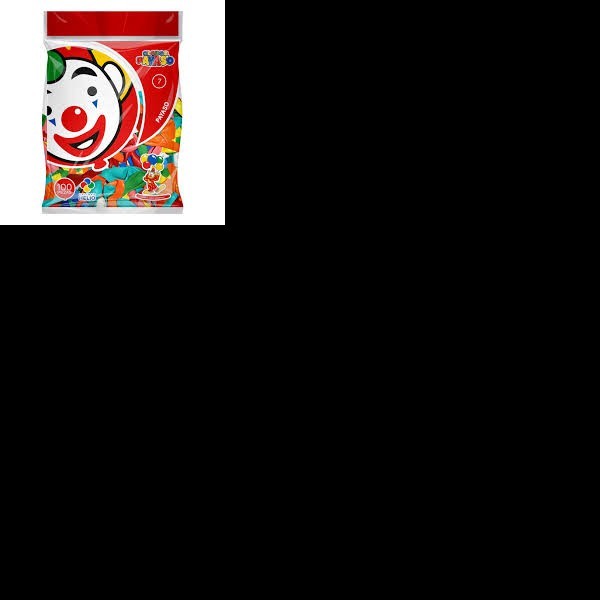 GLOBOS PAYASO 7 BOLSA C100 PZAS VCOLORES